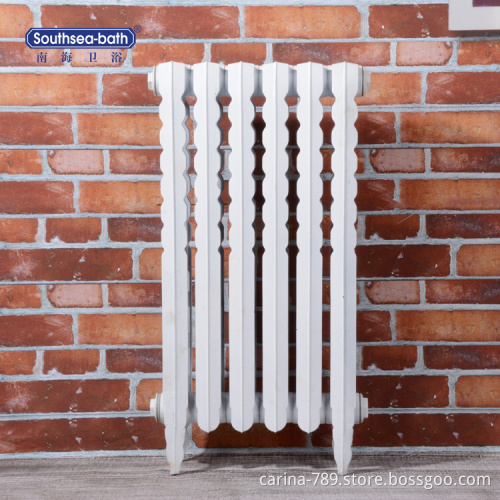 New White cast iron heating water radiator